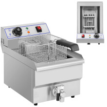 Verstelbare elektrische frituurpan - 10 l 3200 W