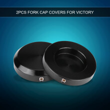 2Pcs Motorcycle CNC Billet Front Fork Cap Stem Nut