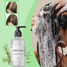 (1Pcs) Eclipta Alba for Hair Growth, 250ml Eclipta Alba Shampoo, Eclipta Alba Hair Growth Shampoo, Eclipta Alba Oil Shampoo