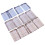 12 Pcs 40cm Cotton Men Handkerchiefs Elderly 6