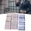 12 Pcs 40cm Cotton Men Handkerchiefs Elderly 12