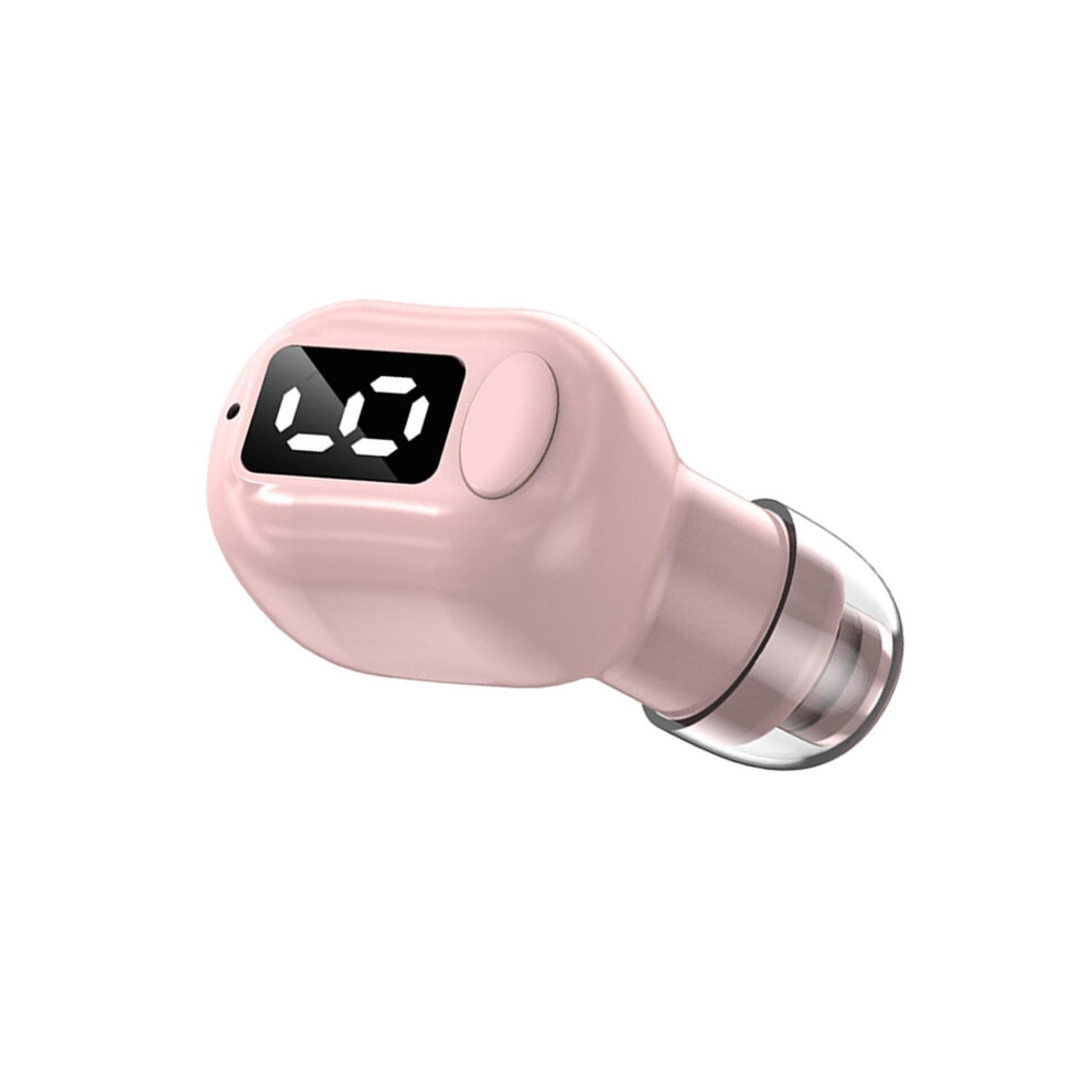 (Pink) Mini Single Bluetooth Earbud 5.3 Wireless Headset for Smart Phone-image-OPC-PK977WV-NEW