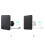 (Black) Solar Panel Charger For Ring Camera Stable Output Voltage Higher 3