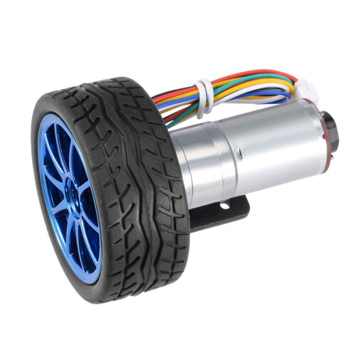 DIY Encoder Gear Motor with Mounting Bracket 65mm 1