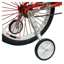 Bike Training Wheels for 18-22 Inch Bicycles Adjustable Auxiliary Support Wheels for Kids' Bikes with Durable Design