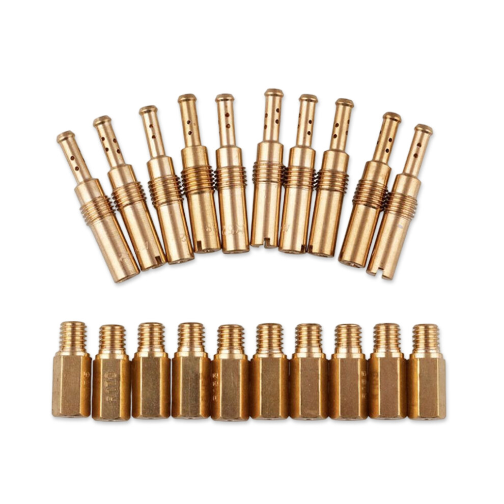 20 Pieces Carburetor Fuel Nozzle Aluminum Alloy High Density Slow-image-OPC-PK97BD6-NEW