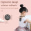 (orange) Adjustable Micro Vibration Posture Training Reminder For Back And Neck 2