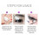 2Pcs 50ml Eyelash Extension Shampoo Eye Lash Lift Cleaning Foam 5