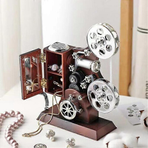 Projector Music Box Mini Musical Table Decoration 2