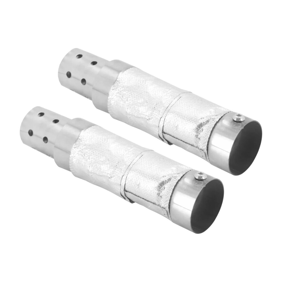 Adjustable Muffler Silencer For Motorcycle Universal Quiet Baffle Exhaust Pipe For Sportster Xl 48 883 Touring Street Glide Softail Color-Q 6038364011589