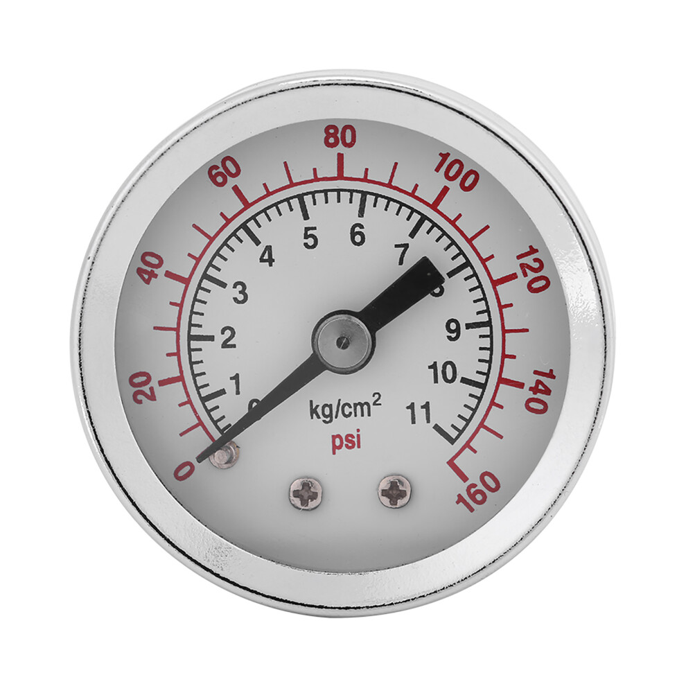 0Â160Psi 1/8Npt Pressure Gauge Manometer Water Oil 8320539651514