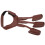 Artificial Leather Archery Glove 3-Finger Protector for Left/Right Hand 11