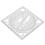 Multi-Function Acrylic Drawing Ruler for Woodworking and Design, 12x12cm 14