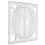 Multi-Function Acrylic Drawing Ruler for Woodworking and Design, 12x12cm 16