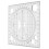 Multi-Function Acrylic Drawing Ruler for Woodworking and Design, 12x12cm 10