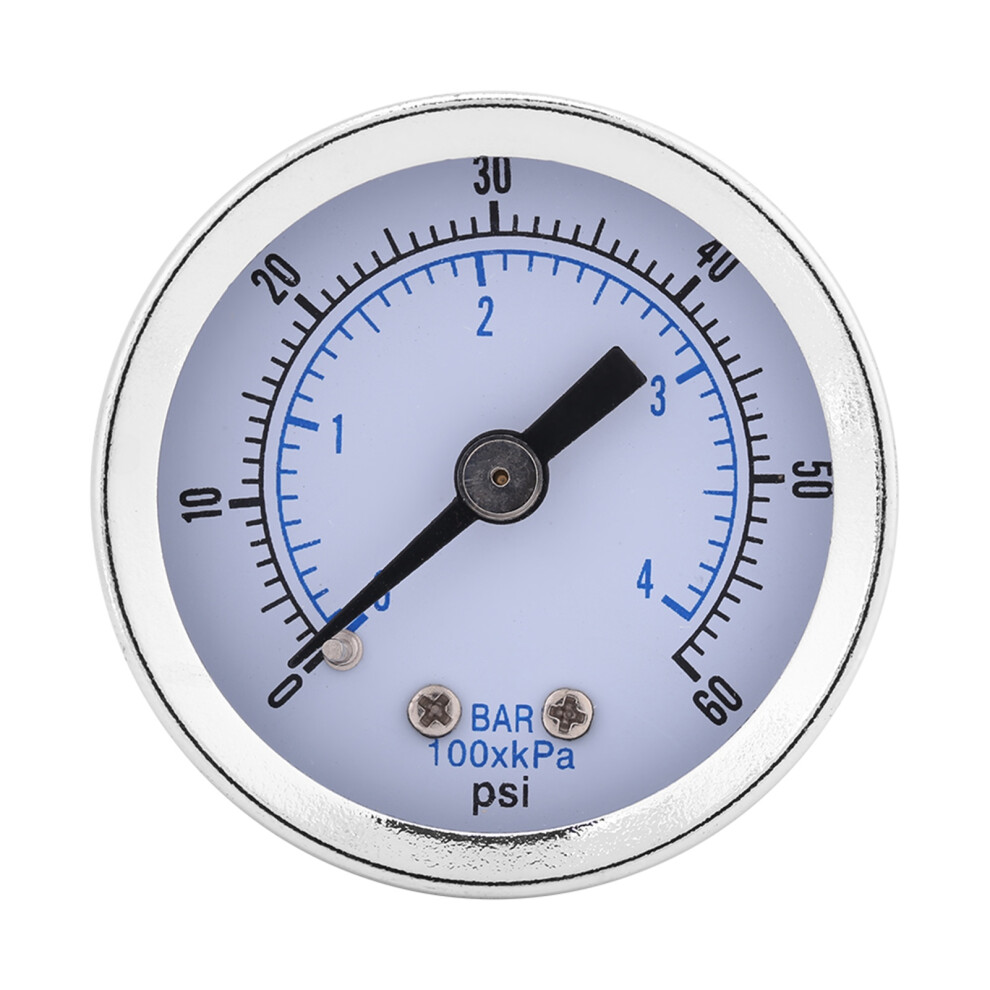 0Â60Psi 0Â4Bar 1/8Npt Pressure Gauge Manometer For 8320539651484