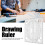 Multi-Function Acrylic Drawing Ruler for Woodworking and Design, 12x12cm 4
