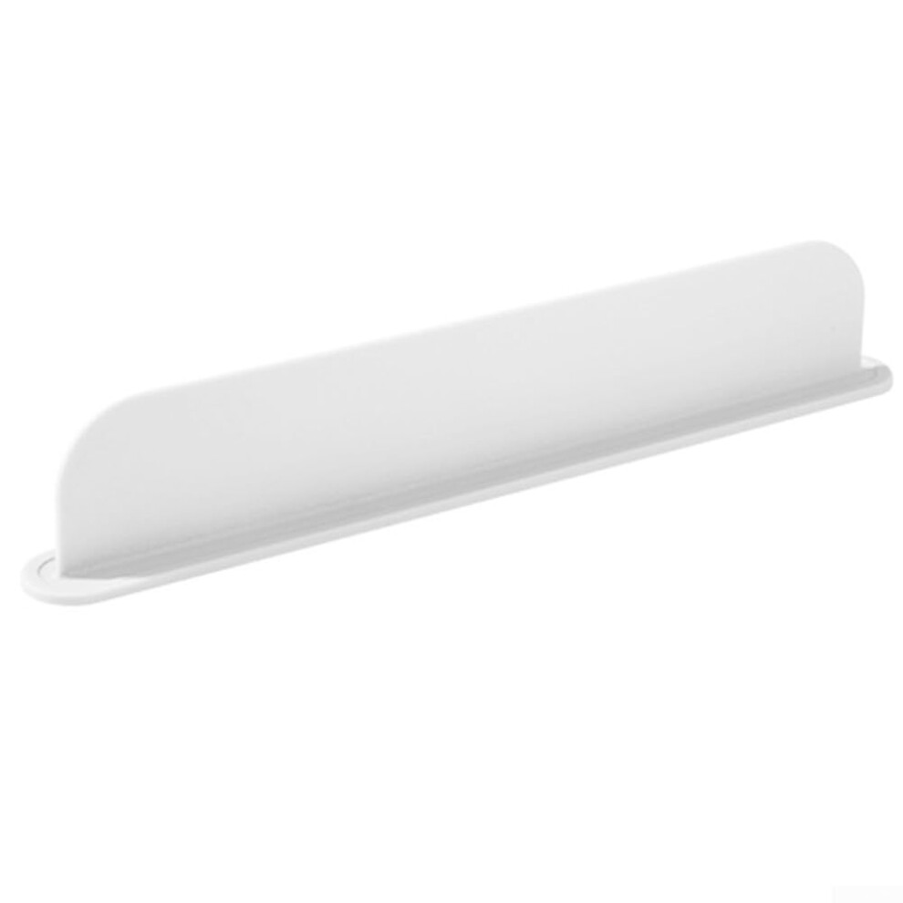 Silicone Sink Guard For Kitchen Sink - White Splash Back Baffle Board, Dishwasher Safe, Prevents Water Splashes 6038364011855