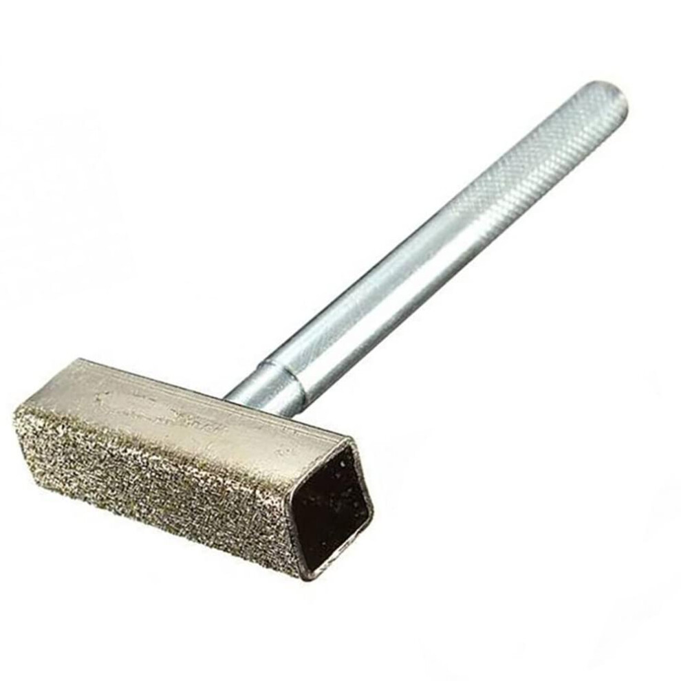 Diamond Wheel Dresser 45X100mm Handheld T-Shaped Grinding Wheel Dresser Tool For Tile Wheel And Grinder Compatibility 6038364012005