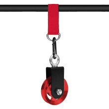 Pulley System for Home Gym - Heavy-Duty Carabiner Set, Noise-Reducing, Multifunctional Workout Equipment for Traction Machines