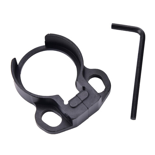 Two-Point Swivel Mounting Clamp with Quick Release - Adjustable Brackets and Release Rings for Easy Installation