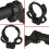 Two-Point Swivel Mounting Clamp with Quick Release - Adjustable Brackets and Release Rings for Easy Installation 2