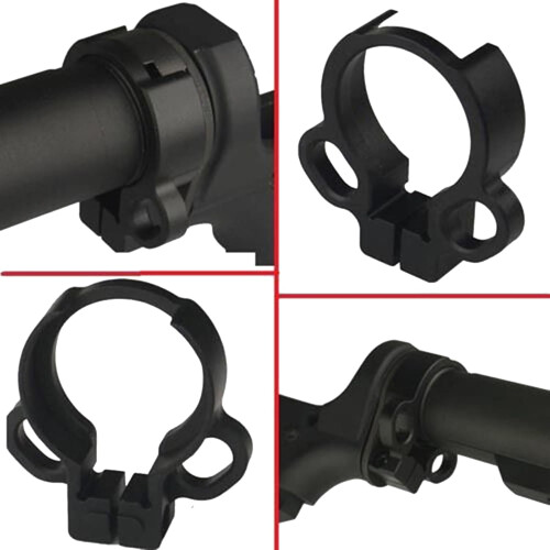 Two-Point Swivel Mounting Clamp with Quick Release - Adjustable Brackets and Release Rings for Easy Installation 1