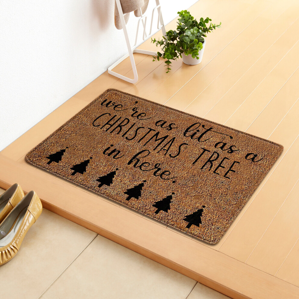(Multi-Color) Christmas Door Mat Gnome Floor Mat Hallway Kitchen Foot Mat Soft Carpet 4651941571850