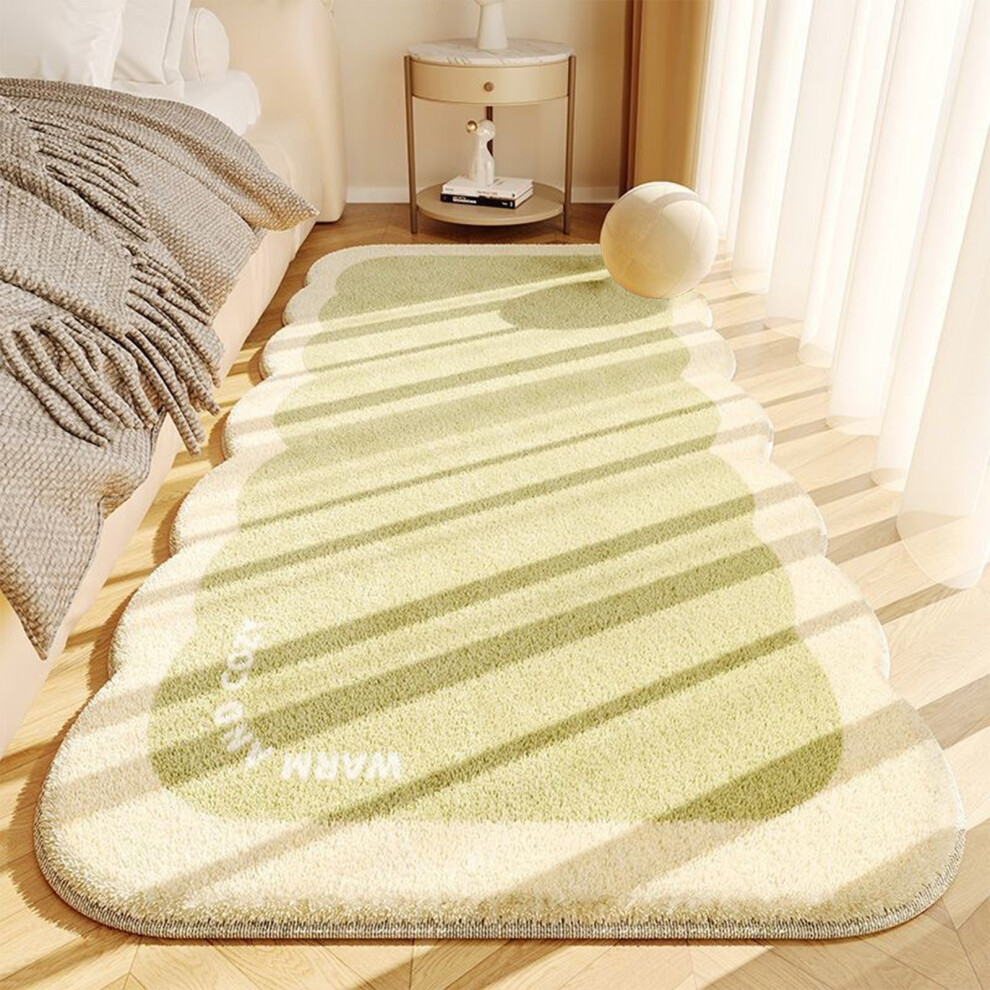 (A) Lazy Wind Carpet-Friendly Bedroom Bedside Blanket Strip Stain Window Carpet Tatami Mat 4651941567358