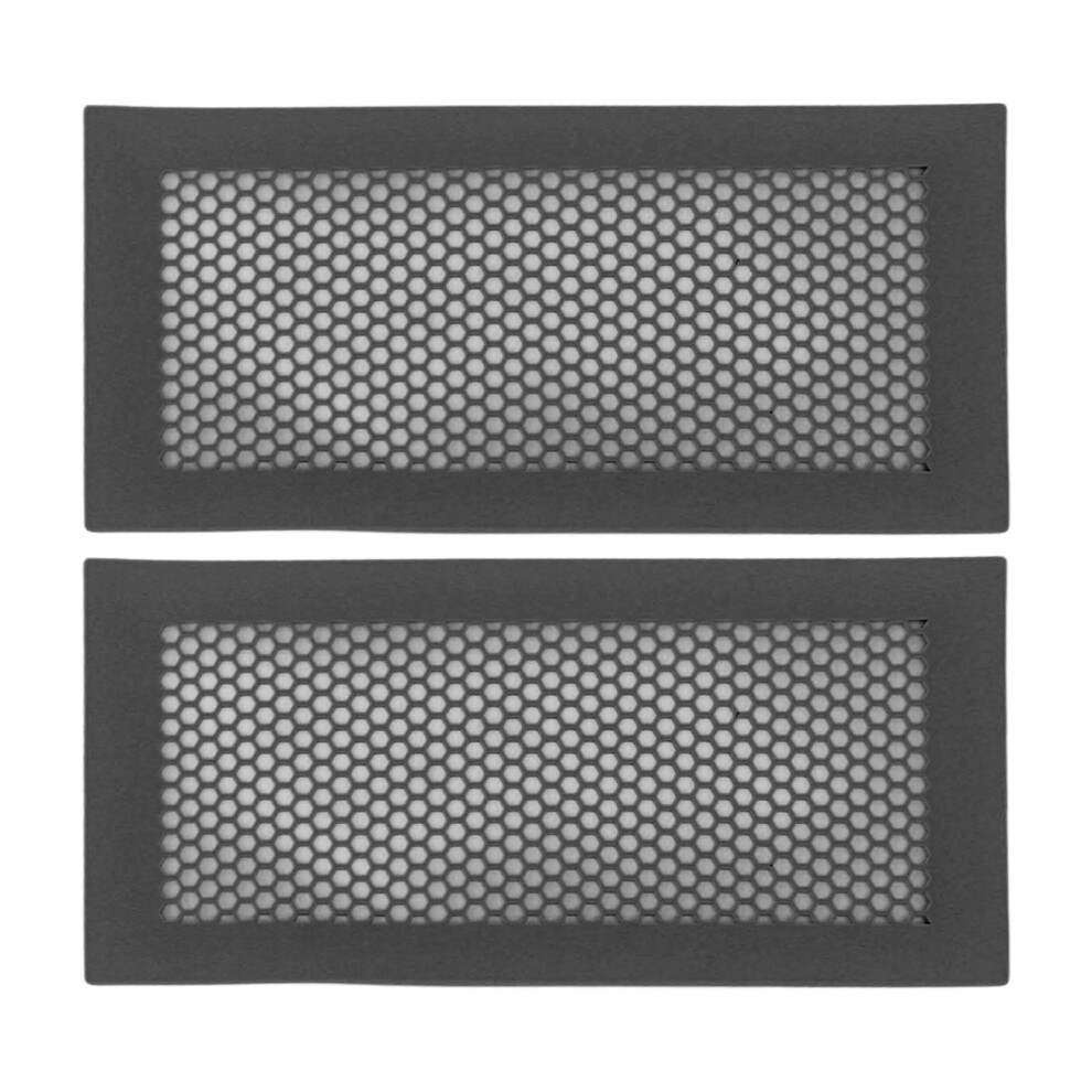 2Pcs Baby Proof Vent Cover Child Proof Safe Soft Black