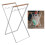 Iron Trash Bag Holder Outdoor Leaf Bag Stand 12