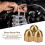 Brass Acorn Nut Kit Dome Head Cap Hex Nuts Set 8