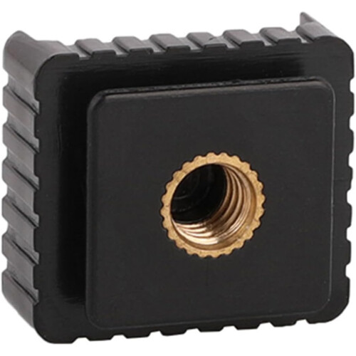 ABS Flash Stand Holder with 1/4" Thread for Tripods, Quick Release for Hot Shoe Flash Compatibility, Standard Size 2