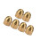 Brass Acorn Nut Kit Dome Head Cap Hex Nuts Set 12