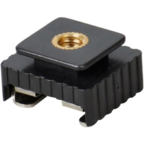 ABS Flash Stand Holder with 1/4" Thread for Tripods, Quick Release for Hot Shoe Flash Compatibility, Standard Size 1