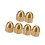 Brass Acorn Nut Kit Dome Head Cap Hex Nuts Set 11