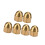 Brass Acorn Nut Kit Dome Head Cap Hex Nuts Set 15