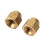 Brass Acorn Nut Kit Dome Head Cap Hex Nuts Set 9