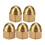 Brass Acorn Nut Kit Dome Head Cap Hex Nuts Set 2