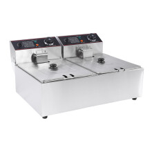 Commercial Professional 12L Stainless Steel Double