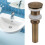 Bathroom Kitchen Sink Drain All Copper Pop Up Sink 11
