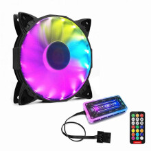 RGB PC Cooling Fans, LED Case Fans with Remote Control for Computer