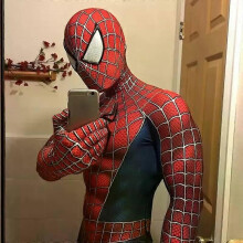 (180) Erstaunlicher Spinnen-Overall Raimi Spidering Cosplay Kostüm Party Kostüm