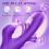 Heating Double Flapping Vibrator SexToy, Tapping Clitoral Massage Ball 8