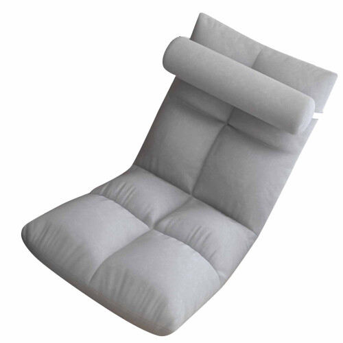 Floor Chair with Back Support Folding Sofa Chair 2