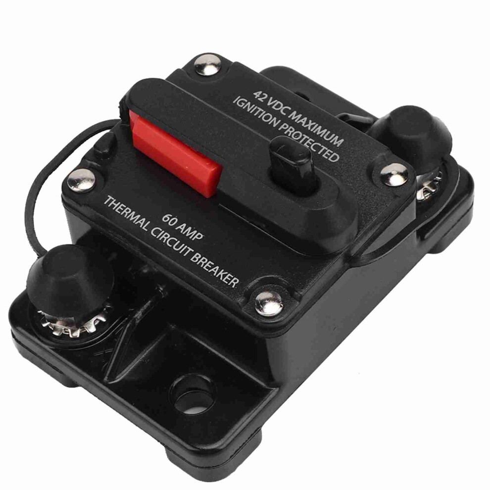 12V 30A/40A/60A Car Stereo Audio Resettable Inline 8320539655062