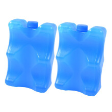 Breastfeeding Essential Breastmilk Ice Pack Bottles 2pcs for Travel Work Cooling Storage 8oz BPA-Free