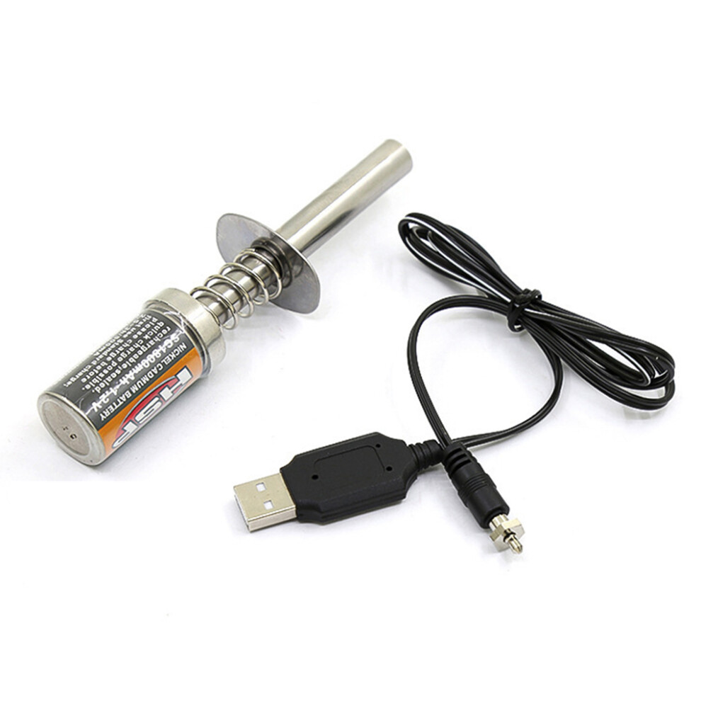 1 Set Glow Plug Igniters Multifunctional Batteries Recharger Glowing-image-OPC-PK98CGM-NEW