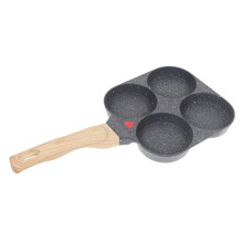 Non Stick Egg Frying Pan Mini Omelette Maker with Heat Resistant Handle for Home Kitchen and Restaurant Use