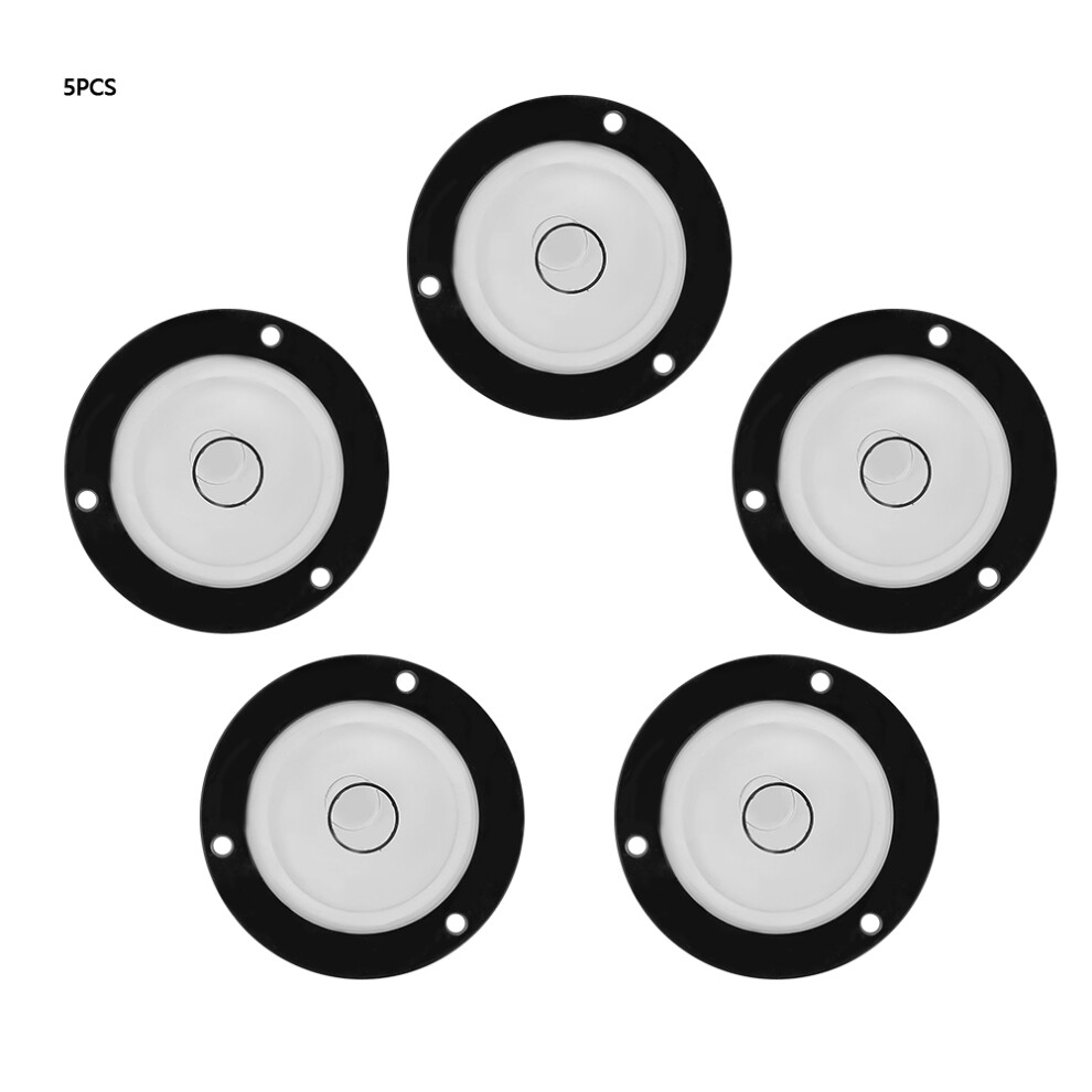 5pcs Measuring Tool Circular Spirit Level Bubble